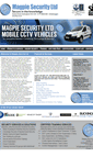 Mobile Screenshot of magpie-security.co.uk